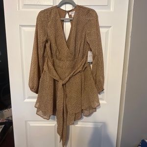 Leopard print romper